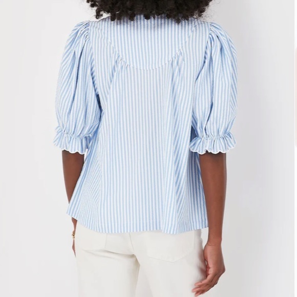 Blue Stripe Selena Blouse
POMANDER PLACE - Picture 4 of 11